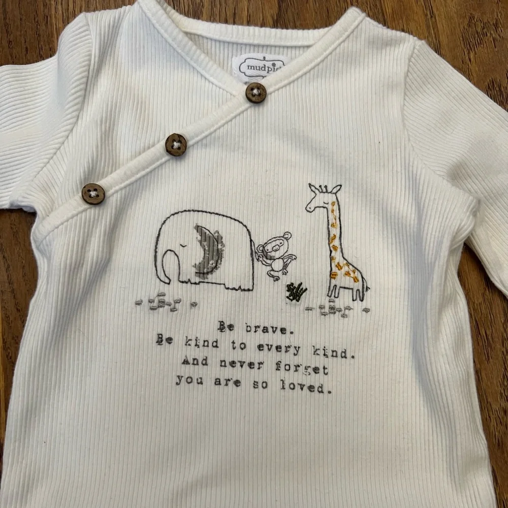 Mud Pie Baby Gown, 0-3 months